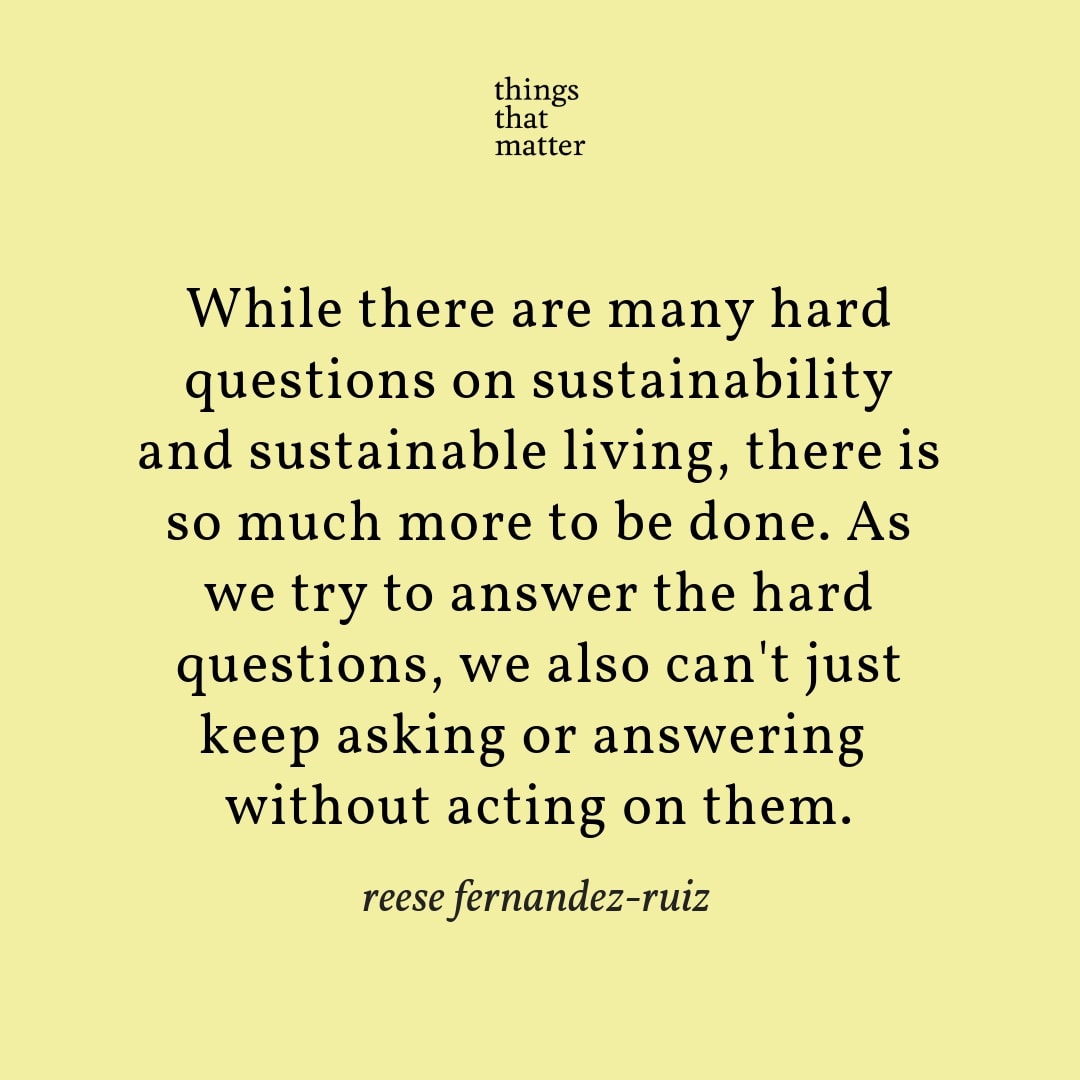 Is There Such a Thing as Sustainable Living in the World We Live in Today?